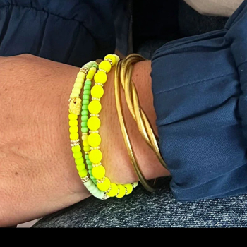 Super Gem Perlenarmband Mini Roc apple gree,n grün, style